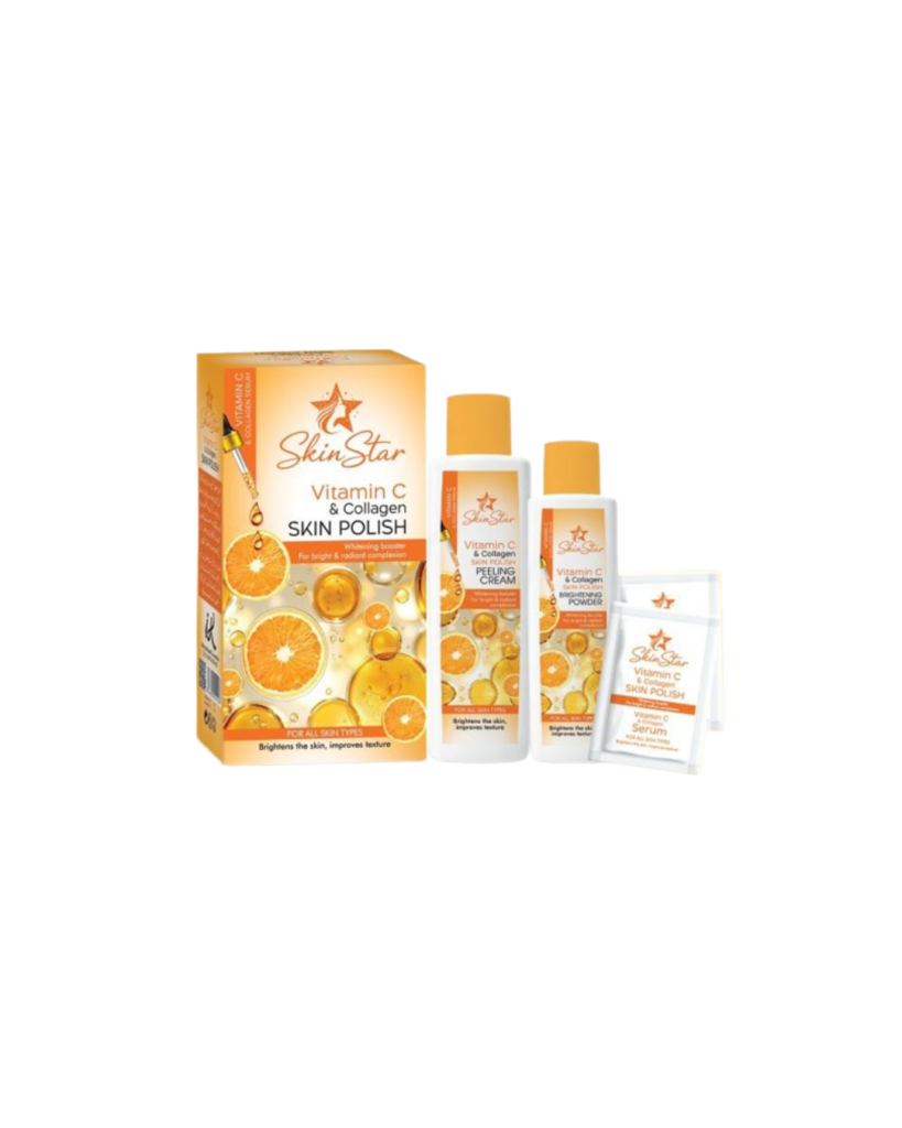 Skin Star Vitamin C & Collagen Skin Polish Kit
