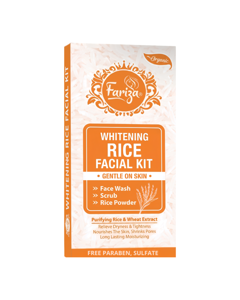 Fariza Rice Facial Sachet Kit (Pack of 3)