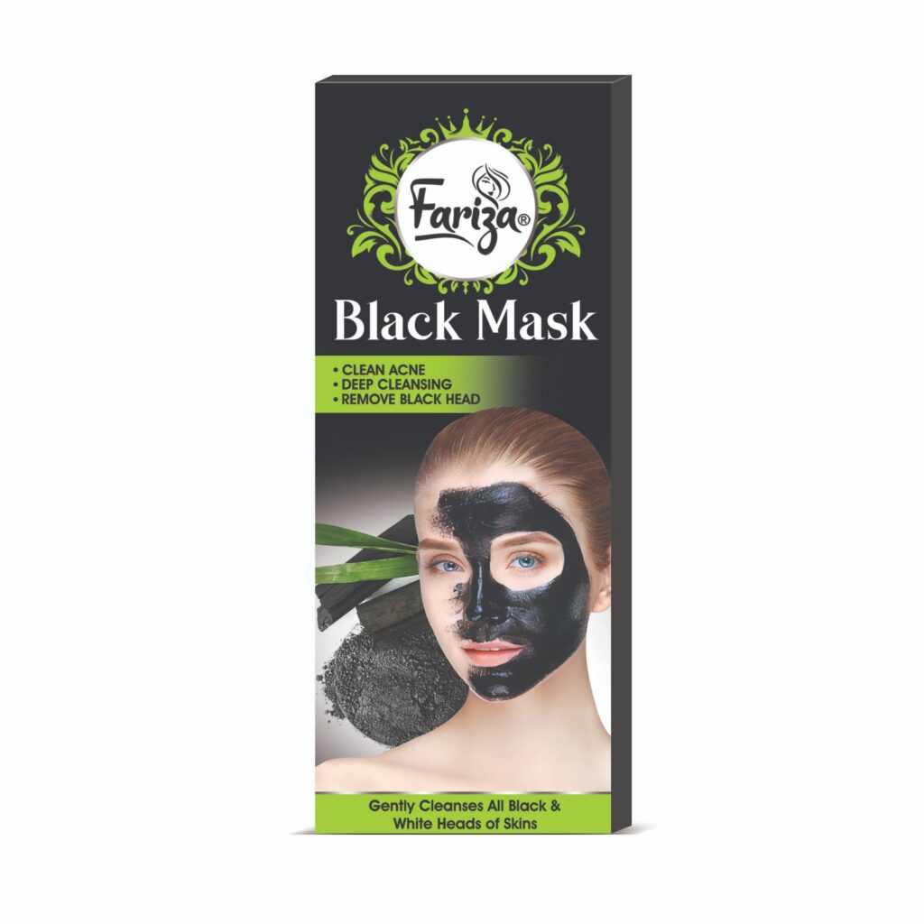 Fariza Black Mask Sachet (Pack of 3)